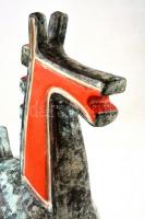 Pál Ferenc (1914-2008): Retro iparművész ló kerámia, m: 30 cm, alján jelzett, jó állapotban