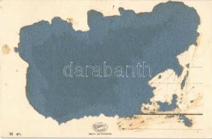 Balatonakarattya, Strand (ragasztónyom / glue mark)