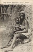 Malinké woman, ethnic nude