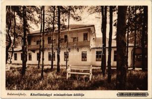 1949 Balatonújhely (Siófok), Közellátásügyi minisztérium üdülője (EK)