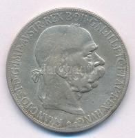 Ausztria 1900. 5K Ag Ferenc József T:2-,3 ph. Austria 1900. 5 Corona Ag Franz Joseph C:VF,F edge error Krause KM#2807