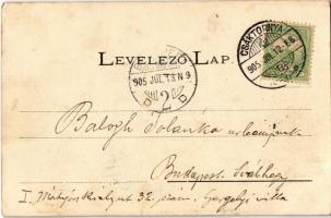 1905 Zalaegerszeg, Római katolikus templom, Vármegyeház tér, Dr. Obersohn Mór városi ügyvéd háza, M....