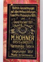 2 db régi Hohner szájharmonika eredeti dobozában