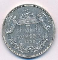 1909KB 5K Ag "Ferenc József" T:2- Adamo K7