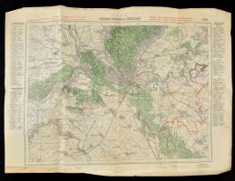 1911 Vegyes térkép tétel, közte: Neszmély és Zsámbék, Magyarszölgyén és Esztergom, Pozsony, Hainburg...