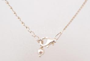 Ezüst(Ag) bokalánc, állítható hosszúság, 22-25 cm, nettó: 1,8 g