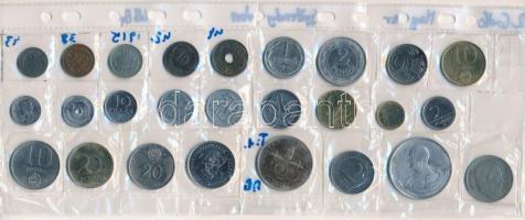 26db-os vegyes pengő, fillér, forint tétel, közte 1993. 200Ft Ag "MNB" (2x) T:vegyes