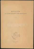 1962 Bulletin du Musée Hongrois des Beaux-Arts. A Szépművészeti Múzeum közleményei n. 21. Magyar, és francia nyelven. Megjelent 1060 példányban.