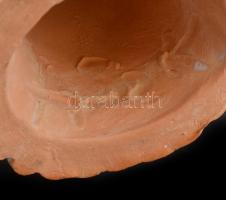 Antalfiné Szente Katalin (?-): Angyalka. Mázas kerámia, jelzett, hibátlan m: 10,5 cm