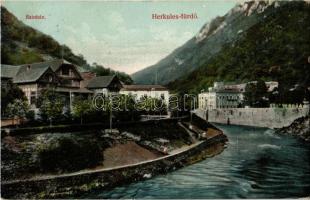 1908 Herkulesfürdő, Herkulesbad, Baile Herculane; Színház. Divald Károly műintézete 1966.-1908.  / theatre