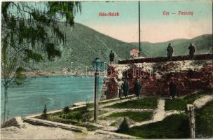 1908 Ada Kaleh, Vár, katonák. Ali Mehmed kiadása / castle with K.u.K. soldiers