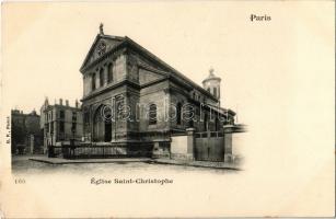 Paris, Église Saint-Christophe / church (EK)