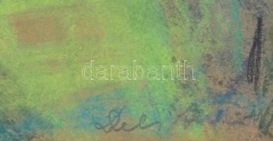 Deli Antal (1886-1960): Kertrészlet. Pasztell, papír, jelzett, 35,5x27 cm