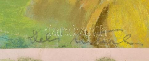 Deli Antal (1886-1960):Aratás. Pasztell, papír, jelzett, 37x46,5 cm