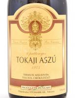 1975 Tokaji Aszú 6 puttonyos, palackozta Kiss István, Tolcsva, Ciróka-dűlő, 0,5 l