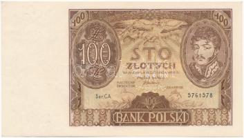 Lengyelország 1934. 100Zl T:I,I-  Poland 1934. 100 Zlotych C:UNC,AU  Krause 74.a