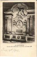 1902 Saint-Denis, Crypte de la Basilique. Tombeau de Louis XIV / crypt, tomb (fa)
