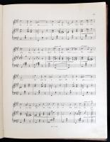 Huszka Jenő: Gül Baba. Kottafüzet félvászon kötésben