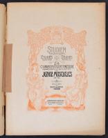 Moscheles Studien I-II. kottafüzetek papírborítóval