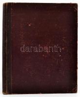 cca 1880 Leichte Stücke zongoradarabok kottafüzet félvászon kötésben