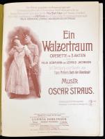 2 db kotta: Oscar Strauss: Ein Walzertraum, H. Germer. Zongoraleckék