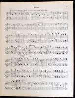 2 db kotta: Hans Schmitt zongoraleckék, Heinrich Reinhardt: Die Süsse Mädel  operett