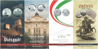 34db klf Magyar Pénzverő Zrt. tájékoztató emlékpénzekhez