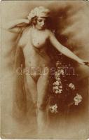 Erotic nude lady. F.A. Paris (EK)