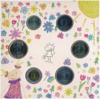 2012. 5Ft-200Ft (6xklf) "Nemzetközi Gyermekmentő Szolgálat" forgalmi szett, sorszámozott k...