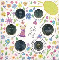 2012. 5Ft-200Ft (6xklf) "Nemzetközi Gyermekmentő Szolgálat" forgalmi szett, sorszámozott k...