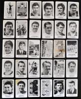 1973 30 db olimpiai sportolókat ábrázoló kártyanaptár