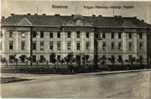 Komárom, Komárno; Frigyes főherceg lovassági laktanya, főépület. L. H. Pannonia 1912-2. / K.u.K. military cavalry barracks, main building