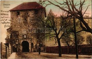 Zólyom, Zvolen; Várkapu / castle gate (EK)