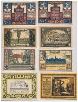 Németország / Weimari Köztársaság 1921-1922. 15db klf szükségpénz T:I-II-
Germany / Weimar Republic...