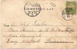 1906 Alsóverecke, Niznije Verecki, Nizsnyi Vorota, Nyzhni Vorota; Alsóvereczkei Magyar királyi pénzü...