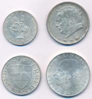 Ausztria 1928-1973. 2 Schilling - 25 Schilling (4xklf) T:1-,2 patina
Austria 1928-1973. 2Sch - 25Sc...