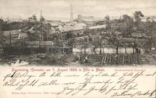 1898 Köln Mashine-factory after a Tornado
