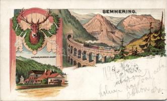 1899 Semmering Litho