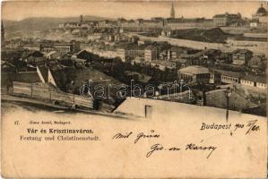 1900 Budapest I. Vár és Krisztinaváros. Ganz Antal 17. (EK)