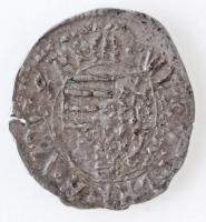 1498-1503K-h Denár Ag "II. Ulászló" (0,39g) T:2- apró repedés, hajlott lemez Hungary 1498-...