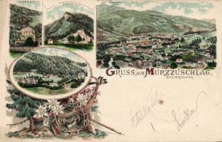 1898 Mürzzuschlag Litho