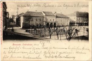 1903 Temesvár, Timisoara; Erőd utca / street (EK)