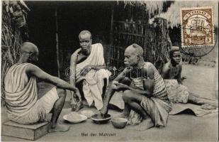 Bei der Mahlzeit / the meal, folklore from French West Africa
