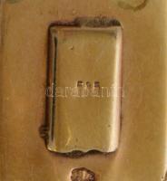 Helvetia 14 K arany (Au) női karóra kvarc szerkezettel, kis brillel 22,09 g