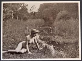 Eva im Paradies. Weibliche Freilicht-Akte nach Aufnahmen für Künstler und Kunstliebhaber. I. Serie. ...