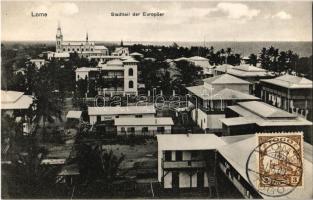 Lomé, Stadtteil der Europaer / district of the Europeans