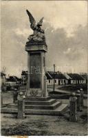 1933 Gajar, Gairing, Gajary; Hősök szobra, üzlet / military heroes monument, shop