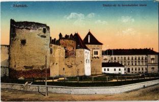 Késmárk, Kezmarok; Thököly vár, kereskedelmi iskola. Feitzinger Ede No. 541. / castle, school