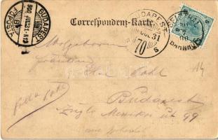 1900 Selzthal, general view, railway station, church (EK)