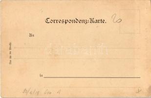 Gesäuse, Planspitz, Hotel Gesäuse i. Gstatterboden, Hesshütte a. Ennseck. C. Jurischek Kunstverlag N...